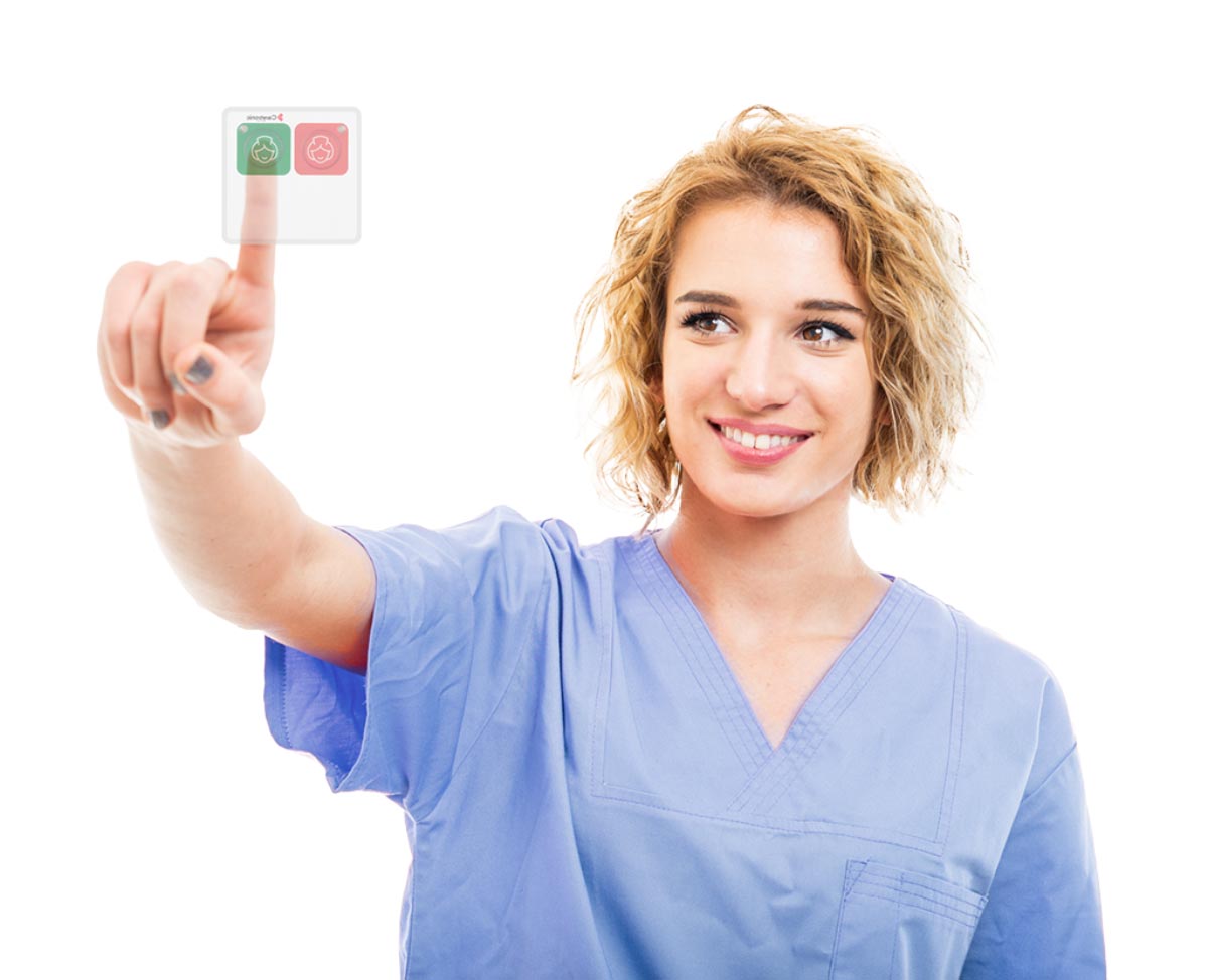 Gamme complète des boutons d'appel infirmier NurseCare
